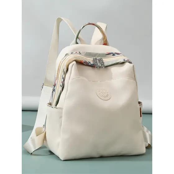 2025 novo estilo simples leve mochila feminina grande capacidade moda Casual à prova dwaterproof água Oxford pano senhor