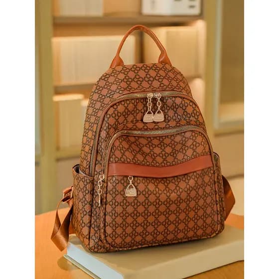 Mochila feminina 2026 novo estilo na moda couro macio pequena mochila feminina All-Match moda Casual Commuter viagem peq