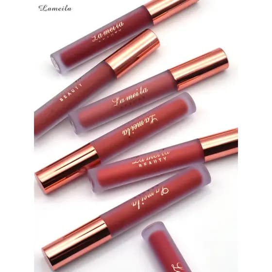 9.9 Yuan Frete Grátis Veludo Fosco Fosco Esmalte Labial Estilo Estudante Barato Hidratante Hidratante Clareador Não É Fá