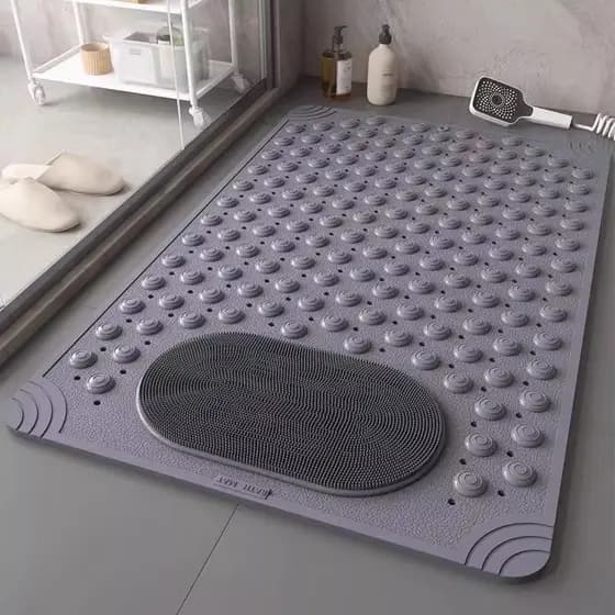 Tapete de pé resistente a choques à prova d'água dedicado para banho para banheiro, banheira, banheiro