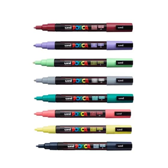 Caneta Uni-ball Posca PC-3M