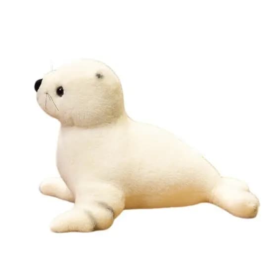 Super macio toque oceano Hall branco selo boneca Polar mar mundo brinquedo de pelúcia boneca crianças presente aniversár