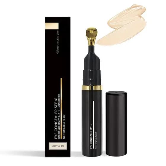 Corretor de Olhos SPF 41, Corretivo para Olheiras, Creme Corretor para a Área dos Olhos, Creme Hidratante para Todos os