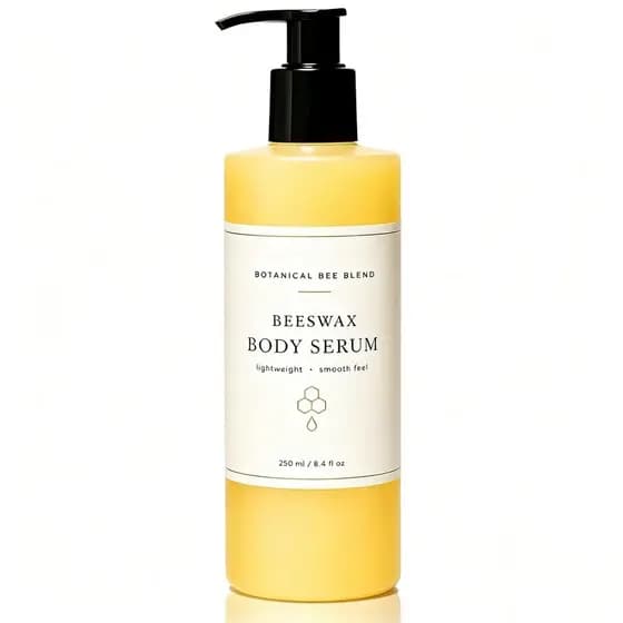 Novidade 2026: Novo tebazoewBeeswaxBodySerum, Hidratante Corporal de Cera de Abelha, Óleo Corporal com Aroma de Baunilha