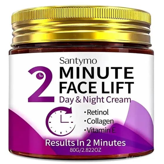 Creme Firmador InstantFaceLift, Retinol, Colágeno e Ácido Hialurônico, Hidratante Anti-Envelhecimento, Anti-Rugas para P