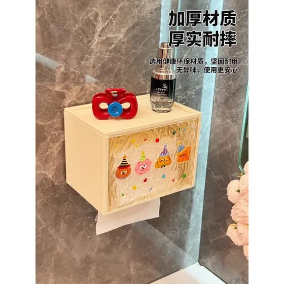 Rolo de papel higiênico caixa de toalha de papel cozinha