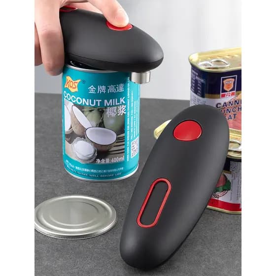 Abridor de latas totalmente automático, abridor de latas elétrico, ferramenta útil, faca, abridor de latas, uso comercia