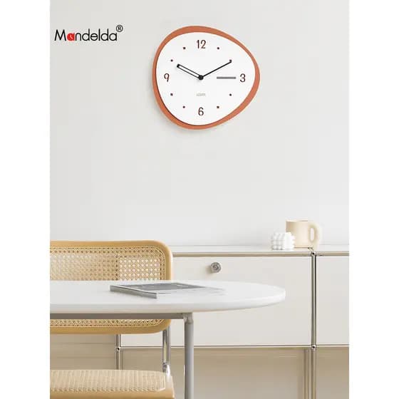 Deda completo sem perfuração relógio moderno sala de estar casa simples moda relógio de parede High-End atmosférico pend