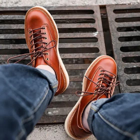 Ami cáqui americano Retro dedo do pé redondo macacão baixo-Top Martin sapatos masculino estilo britânico Casual couro ge