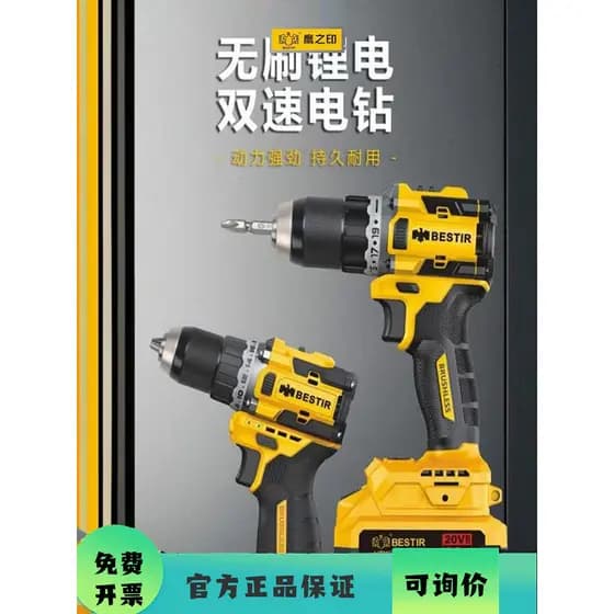 Chave elétrica sem escova com estampa de águia, 20V, prateleira de alto Torque, bateria de lítio, suporte de impacto, lu