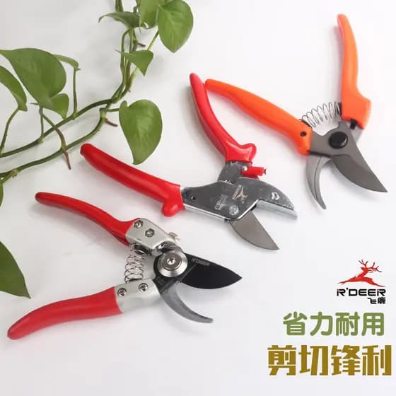 Feilu Taiwan Tesouras de poda originais Tesouras de medicina de ervas chinesas Tesouras de jardinagem Ramos secos Tesour