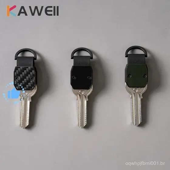 Organizador De Chaves KAWEII , Mini Porta-Em Liga De Alumínio , Preto Verde Contém 2 A 6