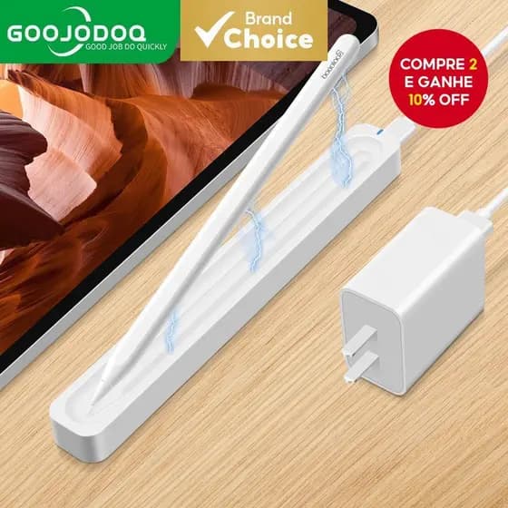 Carregador de Caneta Stylus GOOJODOQ Compatível com Caneta GD13 Air 4 5 Pro 11 12.9 Mini 6