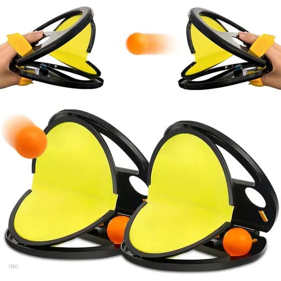 HIG Throw And Catch Ball Game Set Kids Pop Esportes Ao Ar Livre Jogue E Pegue Brinquedos Interativos Para Pais Filhos