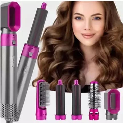 Airwrap Styler 5 em 1 secador de cabelo escova de ar quente modelador alisador de cabelo escova 110v e 220v