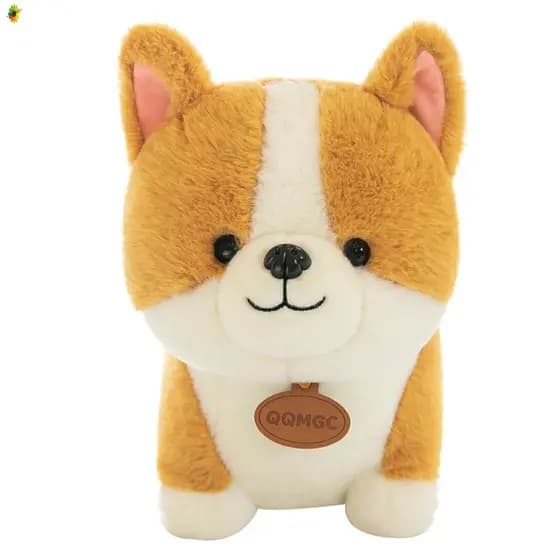 Desenhos Animados Corgi Cão Brinquedo De Pelúcia Bonito Animal Boneca Crianças Aniversário Presentes