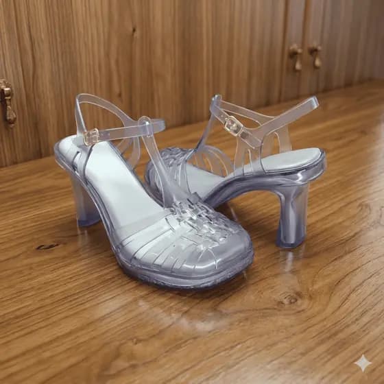 Sandália Feminina Salto Vixen 9 Cm Palmilha Confortável
