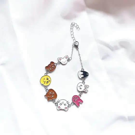 Pulseira Kpop Stray Kids Bangle Women Judeu