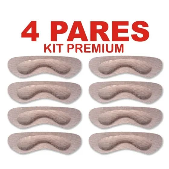 Protetor de Calcanhar Premium Em Espuma ( Kit 4 Pares )