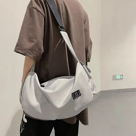 Bolsa de viagem de grande capacidade, bolsa esportiva e de fitness, bolsa de armazenamento leve para mulheres, bolsa de
