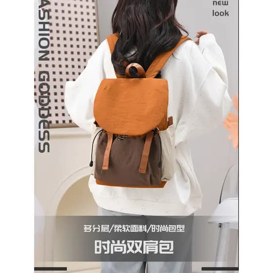 Nova mochila de lazer ao ar livre grande capacidade moda saco de viagem saco de escola à prova dwaterproof água leve das