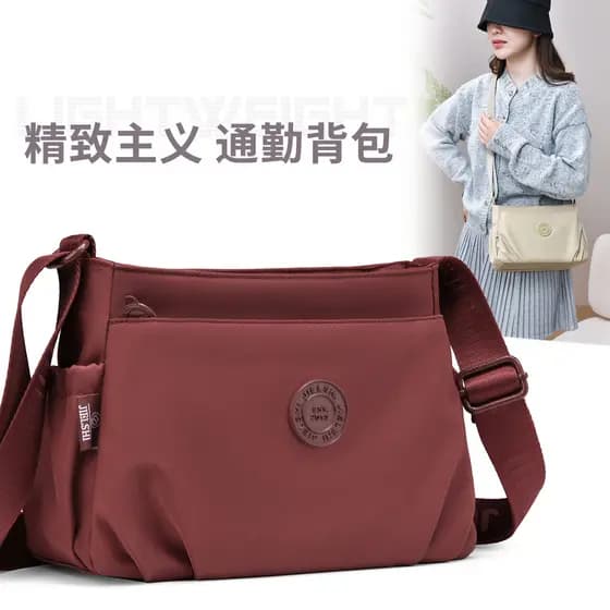 Oxford pano mensageiro saco feminino Multi-compartimento lona de náilon pequeno saco grande capacidade senhoras Commuter