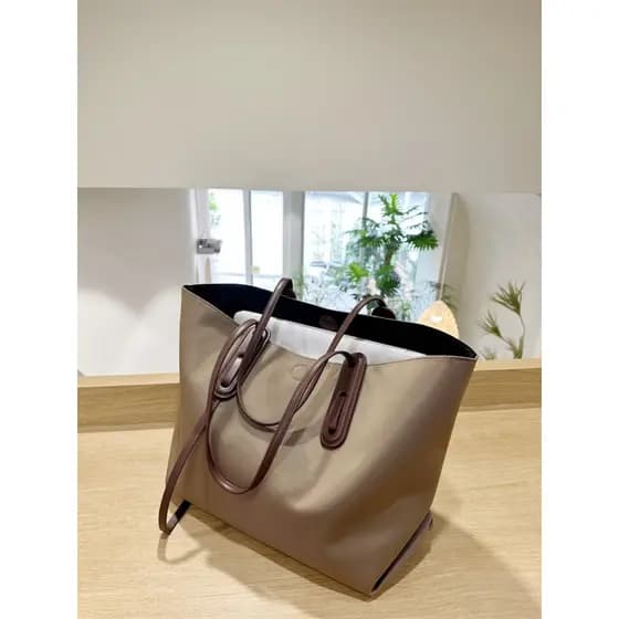 Su xiaohiibiscus novo estilo sacola versão coreana bolsa de ombro nicho High-End bolsa de ombro Oxford pano grande capac