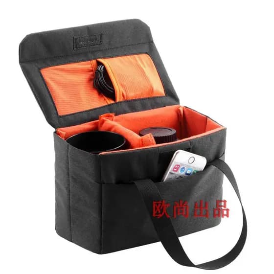 Backpacker BBK-WD Dobrável SLR Camera Liner Bag Digital Micro SLR Leve Bolsa de Câmera Portátil Bolsa de Lazer
