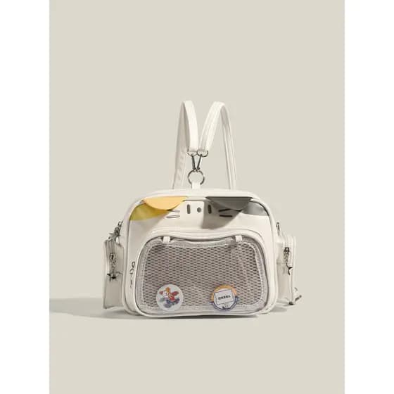 Y2k na moda legal Millennium quente menina dor saco All-Match mecânico gato pequena mochila 2026 novo estilo Popular moc