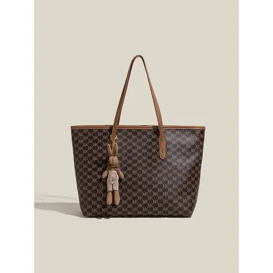 High-End sentimento grande saco 2026 novo estilo luz luxo portátil bolsa de ombro grande capacidade Commuter saco All-Ma