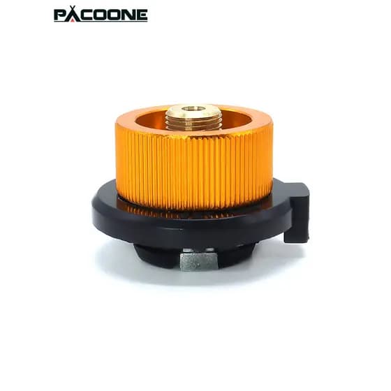 PACOONE Adaptador de tanque de gás liquefeito para fogão a gás externo Queimador Cassete Acessórios para adaptador de fo