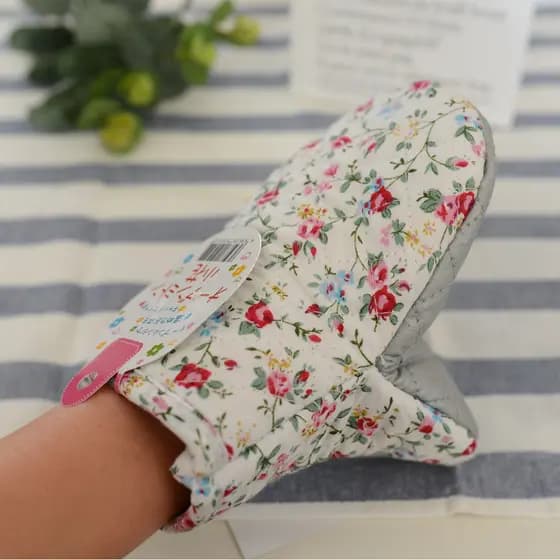 Luvas japonesas anti-escaldantes espessadas para micro-ondas Luvas de isolamento térmico para cozinha Luvas de algodão a