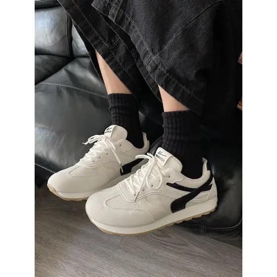 Puxar para trás sapatos masculinos 2025 novo estilo verão respirável Forrest Gump sapatos casuais estilo fino malha Supe