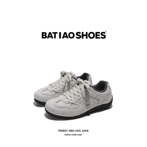 Sapatos masculinos sapatos de verão respirável estilo Retro tênis casuais masculinos All-Match tênis de sola grossa amer