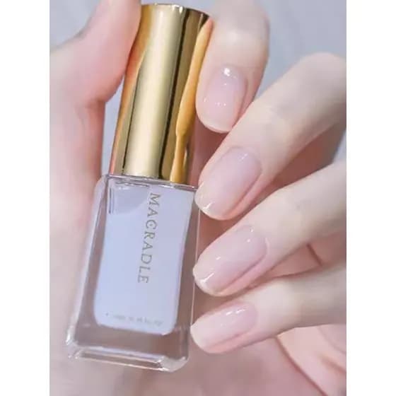 Esmalte feminino de longa duração, Base de esmalte rasgável, sem cozimento, secagem rápida, clareamento de longa duração