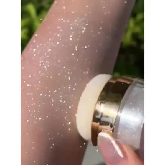 Strobe corpo Pat Glitter pó nupcial cabelo clavícula olho canto rosto iluminando diamantes brilhando perolado alto brilh