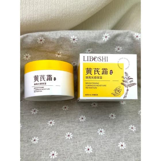 LIBOSHI Dr. Li Huang Yu Creme Iluminador Creme Hidratante Removendo Amarelo Firmador Anti-Rugas Produto Genuíno Falso Um