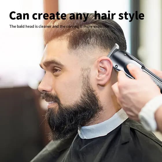 Máquina de cortar cabelo elétrica Máquina de cortar cabelo elétrica Máquina de cortar cabelo