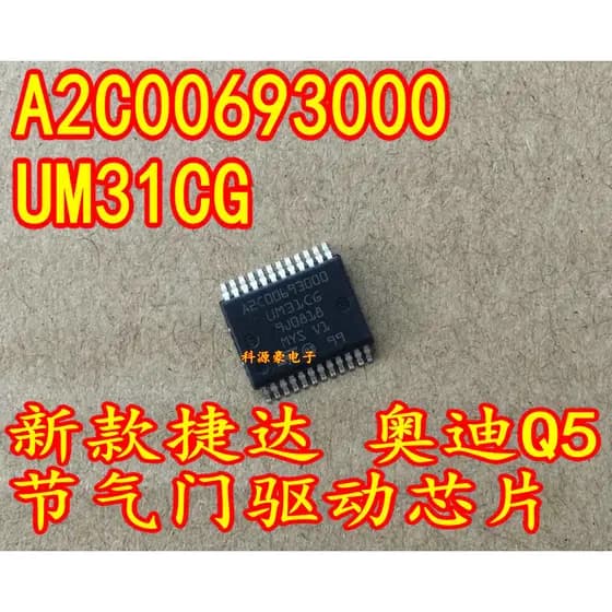 A2C00693000 UM31CG novo estilo Jetta Audi Q5 Chip de acionamento do acelerador novo