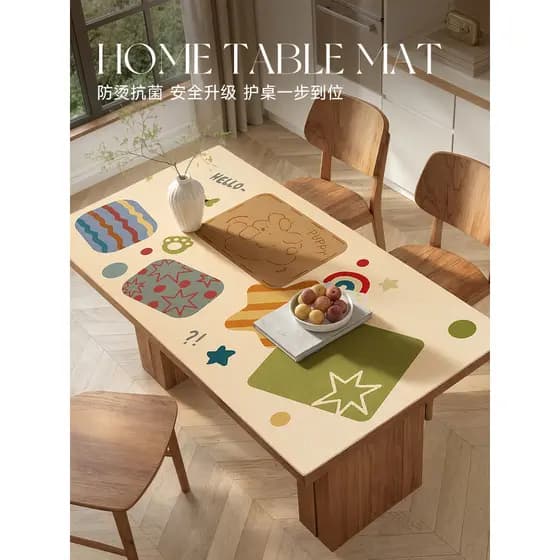 Tapete de mesa dopamina à prova d'água, à prova de óleo, 2026, novo estilo, descartável, Anti-escaldante, mãe, infantil,