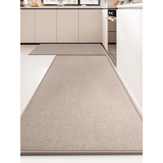 Tapete especial de cozinha 2025 novo estilo absorvente de água à prova de óleo descartável tapete tecido padrão piso Ant
