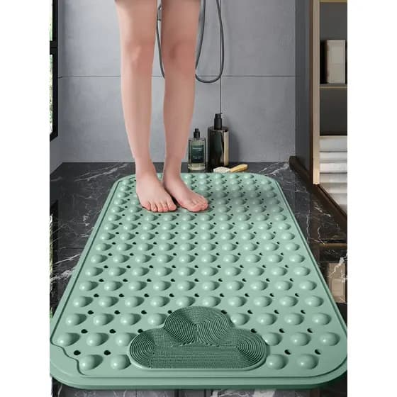 Banheira à prova dwaterproof água esteira do chuveiro banho oco pé esteira toalete banheira à prova dwaterproof água TPE