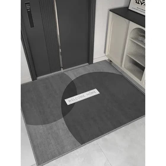 Tapete de porta de entrada, resistente à sujeira, descartável, luz doméstica, luxo, Premium, porta de entrada, absorve á
