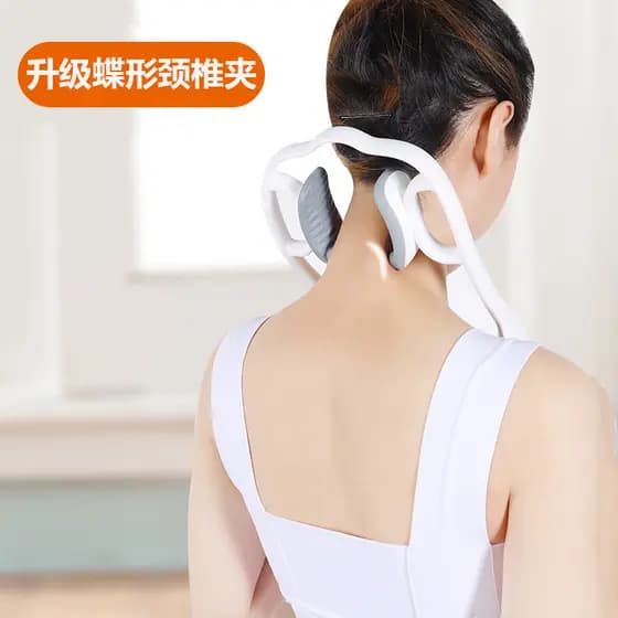 Borboleta coluna Cervical massageador Manual cintura volta multifuncional amassar massageador doméstico ferramenta útil
