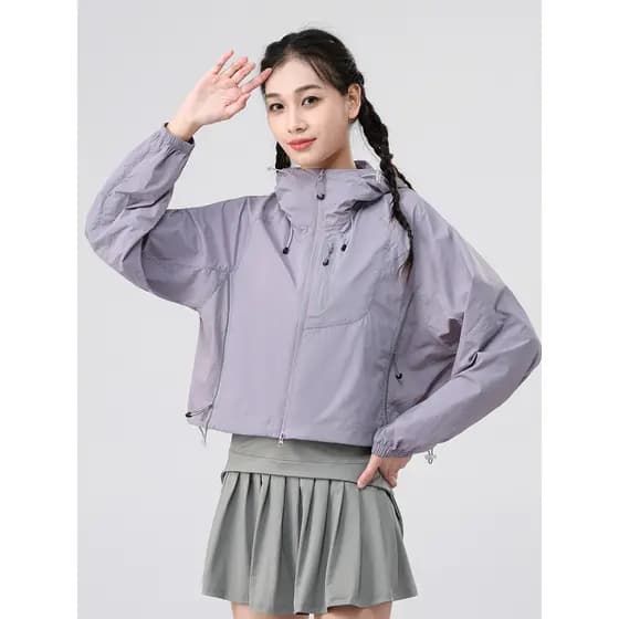 Woodpecker fio Original protetor solar roupas femininas 2026 novo estilo verão à prova de ultravioleta gelo seda proteto