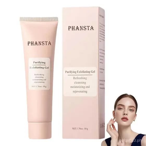 Gel Esfoliante Purificante PHANSTA, Esfoliante Suave para Rosto e Corpo, Novo Esfoliante Facial Aprimorado 2025, Desobst