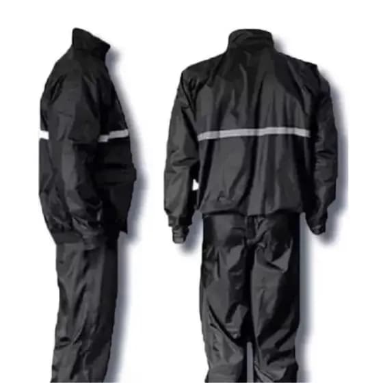 Conjunto Capa De Chuva Roupa Para Motoqueiros Ciclistas Impermeável Calça Jaqueta Com Capuz