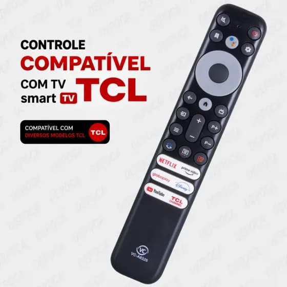 Controle Remoto para TV TCL Smart