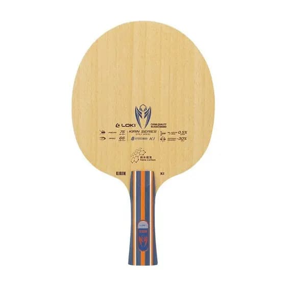 Raquete De Tênis De Mesa Loki Kirin K2 Placa De Base De Ataque Rápido Tipo K1 Madeira Maciça K3 Horizontal