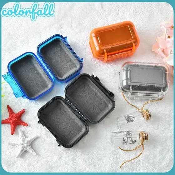Caixa De Acessórios Para Fones De Ouvido COLORFALLC , Armazenamento De Resistente Ao Desgaste À Prova D'água , Anticonge
